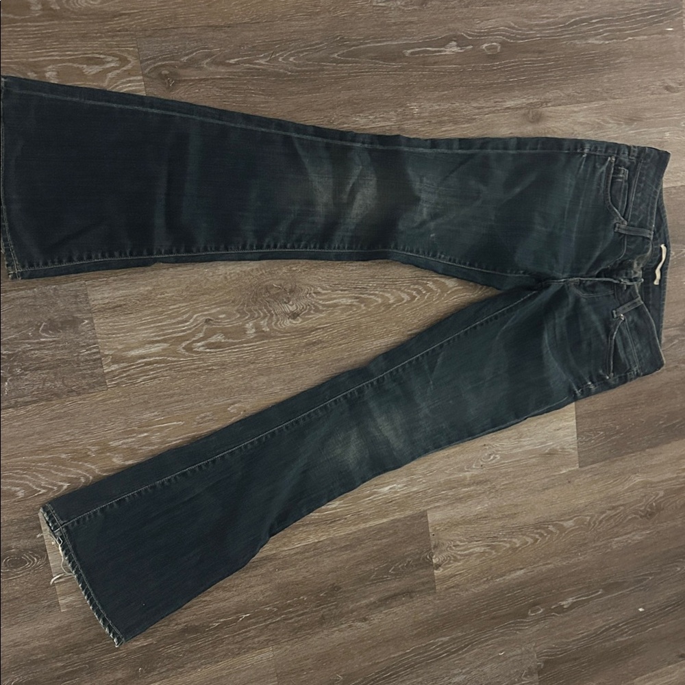 Vince Dark Blue Flare Women's Jeans
